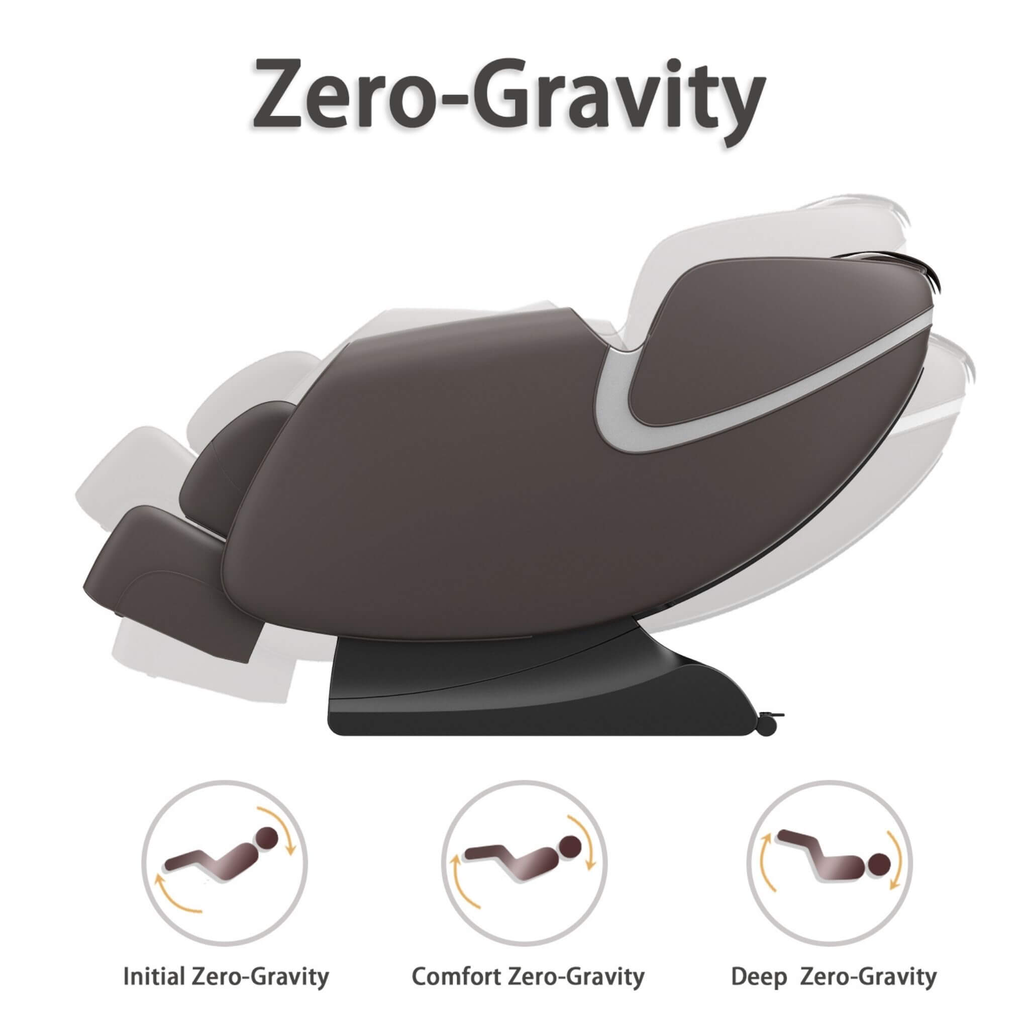 Bosscare Full-Body Zero-Gravity Leather Massage Chair With Zero Gravity And Bluetooth [GR8012] (SAK12074) – SAKSBY WHOLESALE,