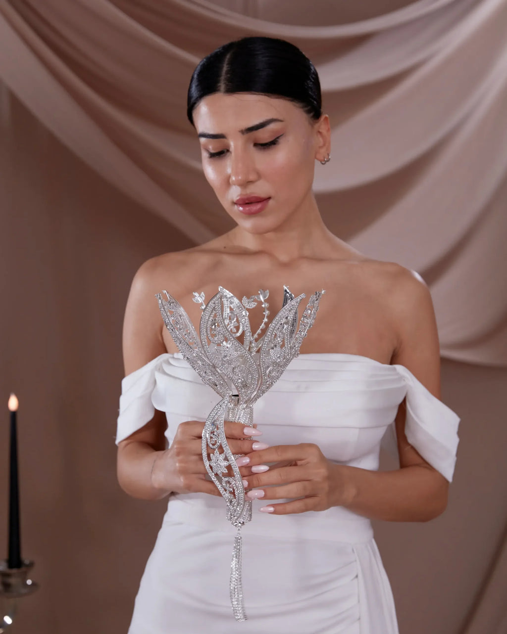 Bride Bouquet Holder, Wedding Accessories – Bridal Port, view 8