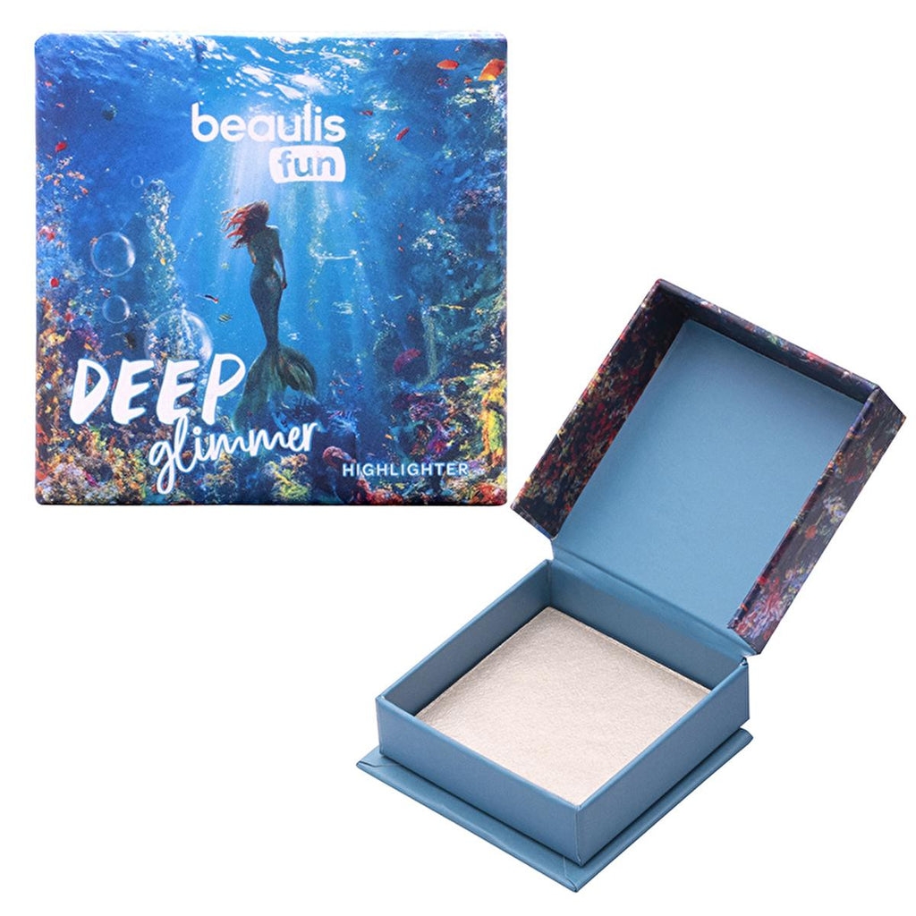 Beaulis Fun Deep Glimmer Powder Highlighter - Glow Enhancer for Radiant Makeup Look