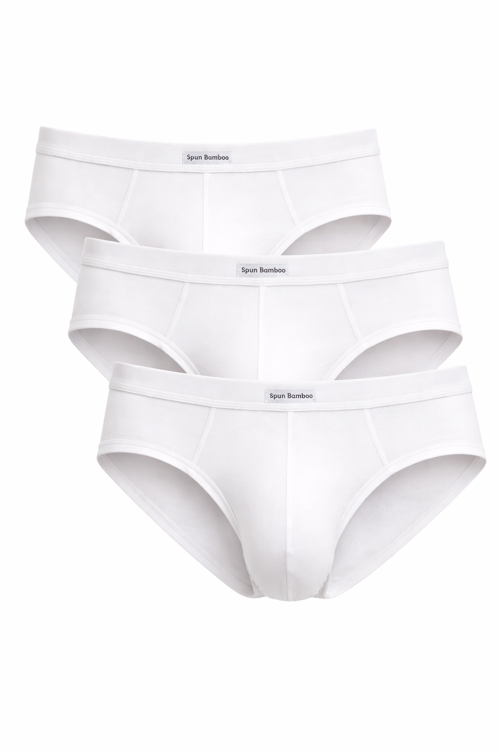 Spun Bamboo Men's Bamboo Viscose Briefs Underwear — alternative angle