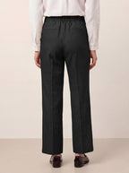LINTICO Linen Tailored Wide Leg Full Length Pants LEIGHTON — detail shot 7