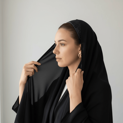 Flocked TPU Hijab Grip Headband (Breathable & Lightweight) (MAC303)