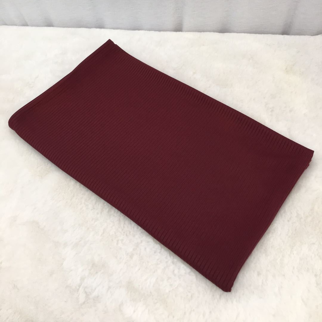 Mariam's Collection Breathable Stretch Knit Scarf Hijab (MH189) — detail shot 10