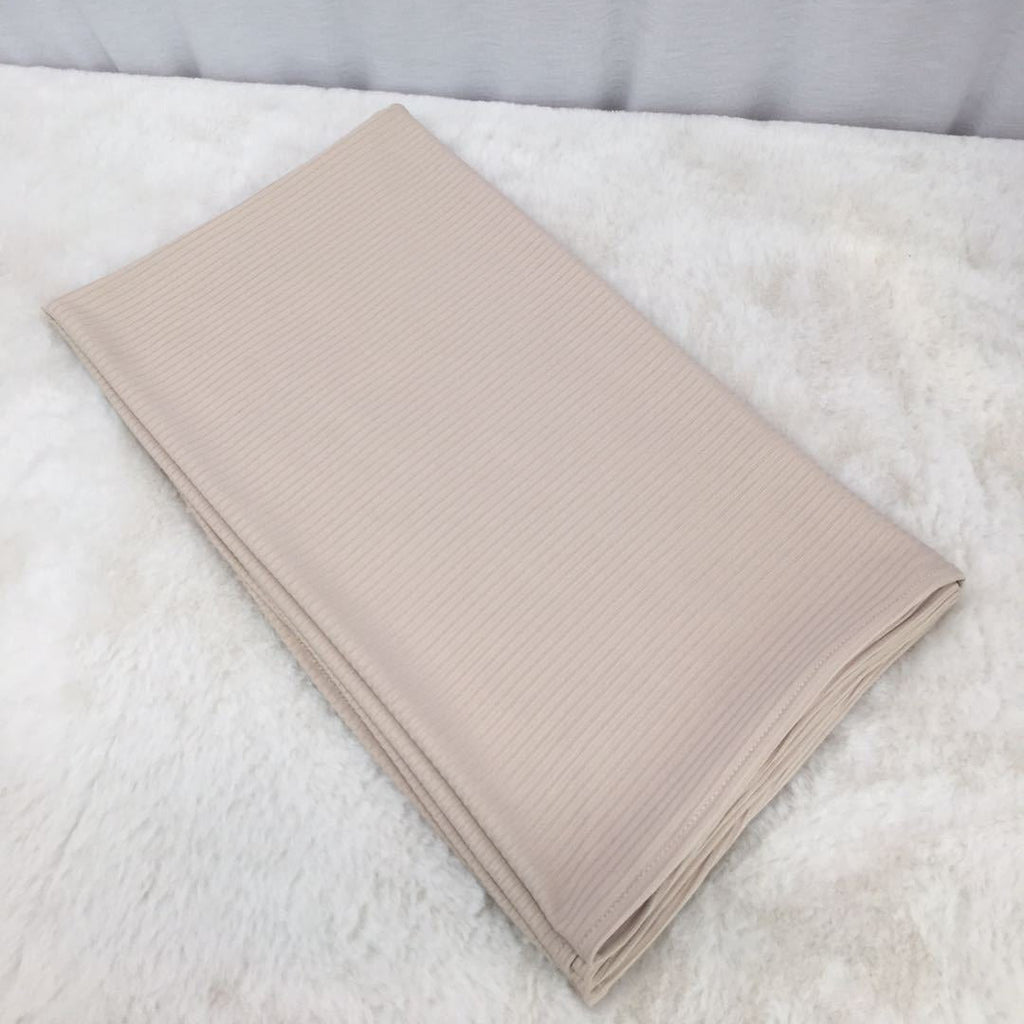 Mariam's Collection Mariam's Collection Breathable Stretch Knit Scarf Hijab (MH189) — size reference