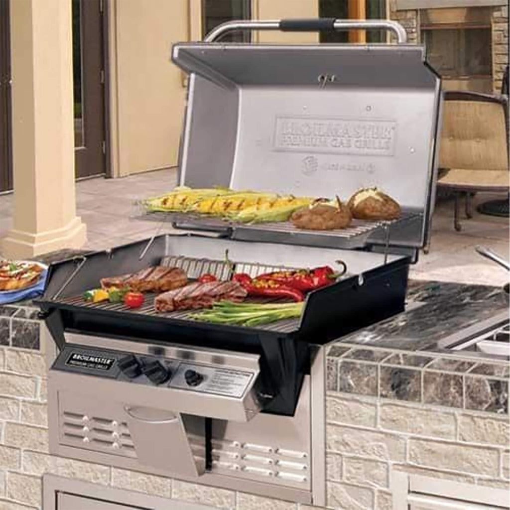Broilmaster P3X Super Premium Cast Aluminum Gas Grill With Flare Busters, Griddle And Smoker Shutter (SAK98194) – SAKSBY WHOL