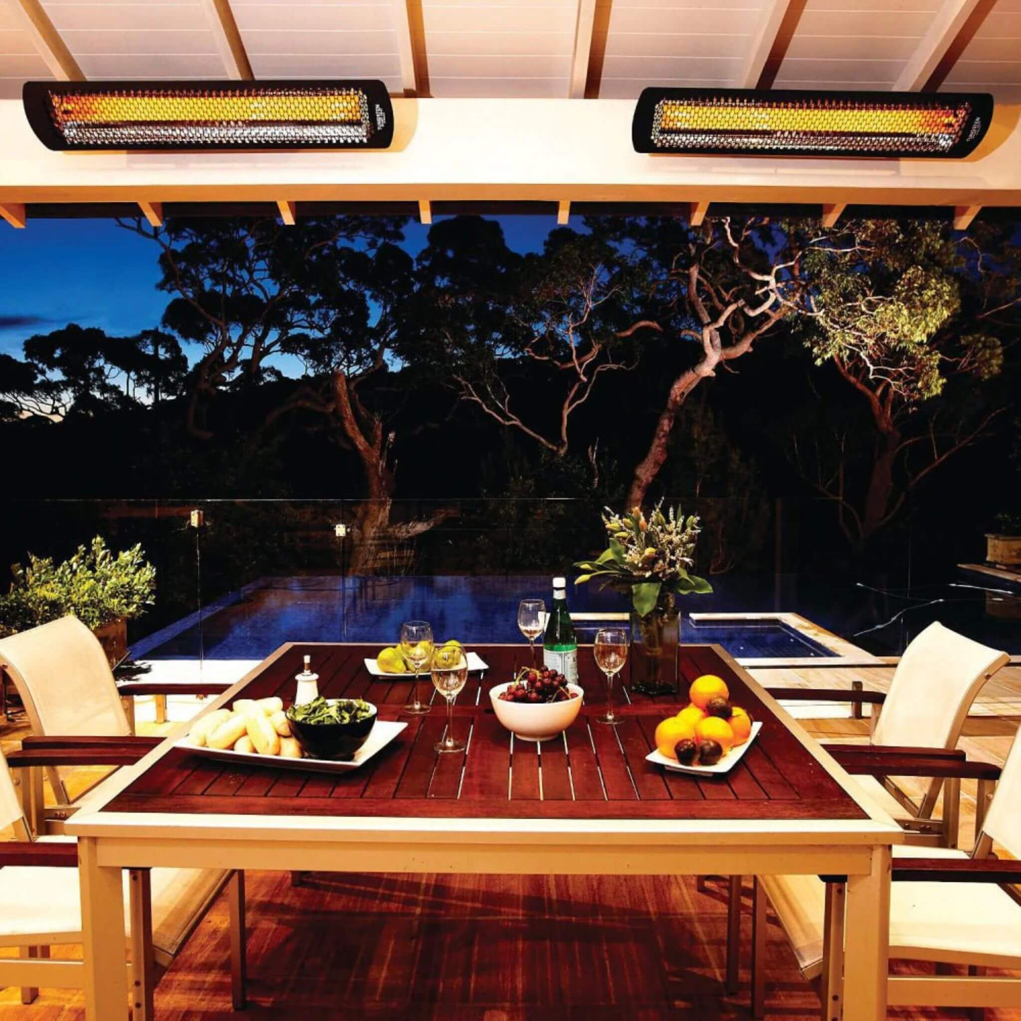 Bromic Heating Tungsten Smart-Heat™ 56-Inch 240V 6000W Single Element Electric Infrared Patio Heater [BH0420033] (SAK48512) –