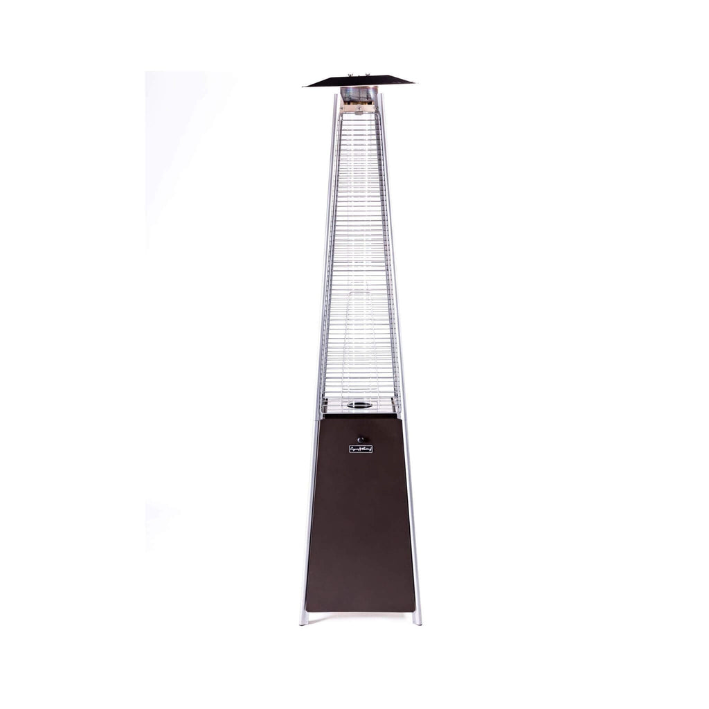 Legacy Heating Commercial Bronze Quartz Glass Tube Patio Outdoor Propane Heater For Backyards, Decks And Restaurants (SAK8921