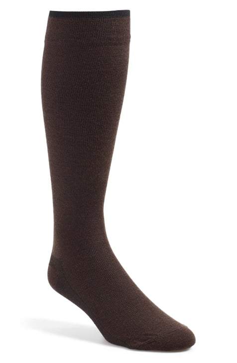 DSC Men's Over The Calf Compression Stocking Socks (1 Pair) — in-use photo
