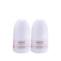 INCIA Natural Roll-On Deodorant for Sensitive Skin - 50ml, 2 Pack - Chemical-Free, Eco-Friendly