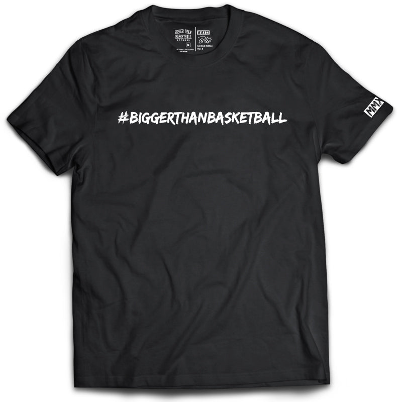 Bigger Than Basketball Bigger Than Basketball - T-Shirt - Black — Black detail