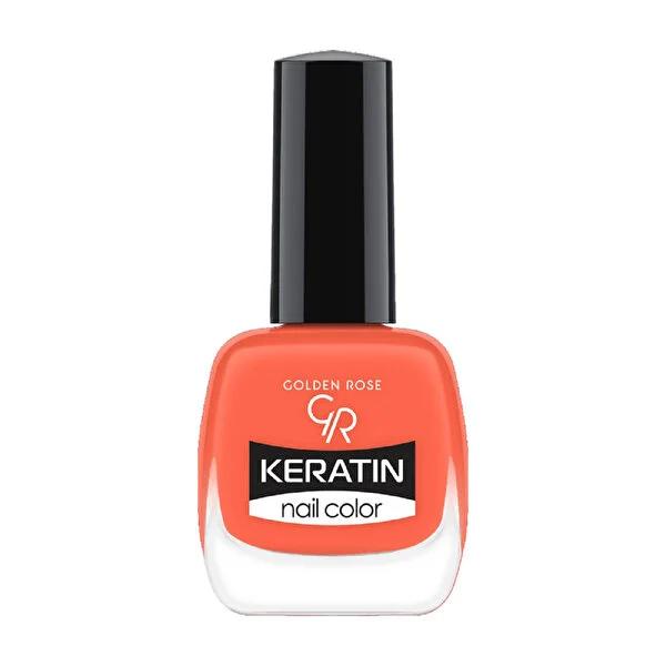 Golden Rose Keratin Nail Polish No: 33 - Long-Lasting Vibrant Nail Color with Keratin Enriched Formula