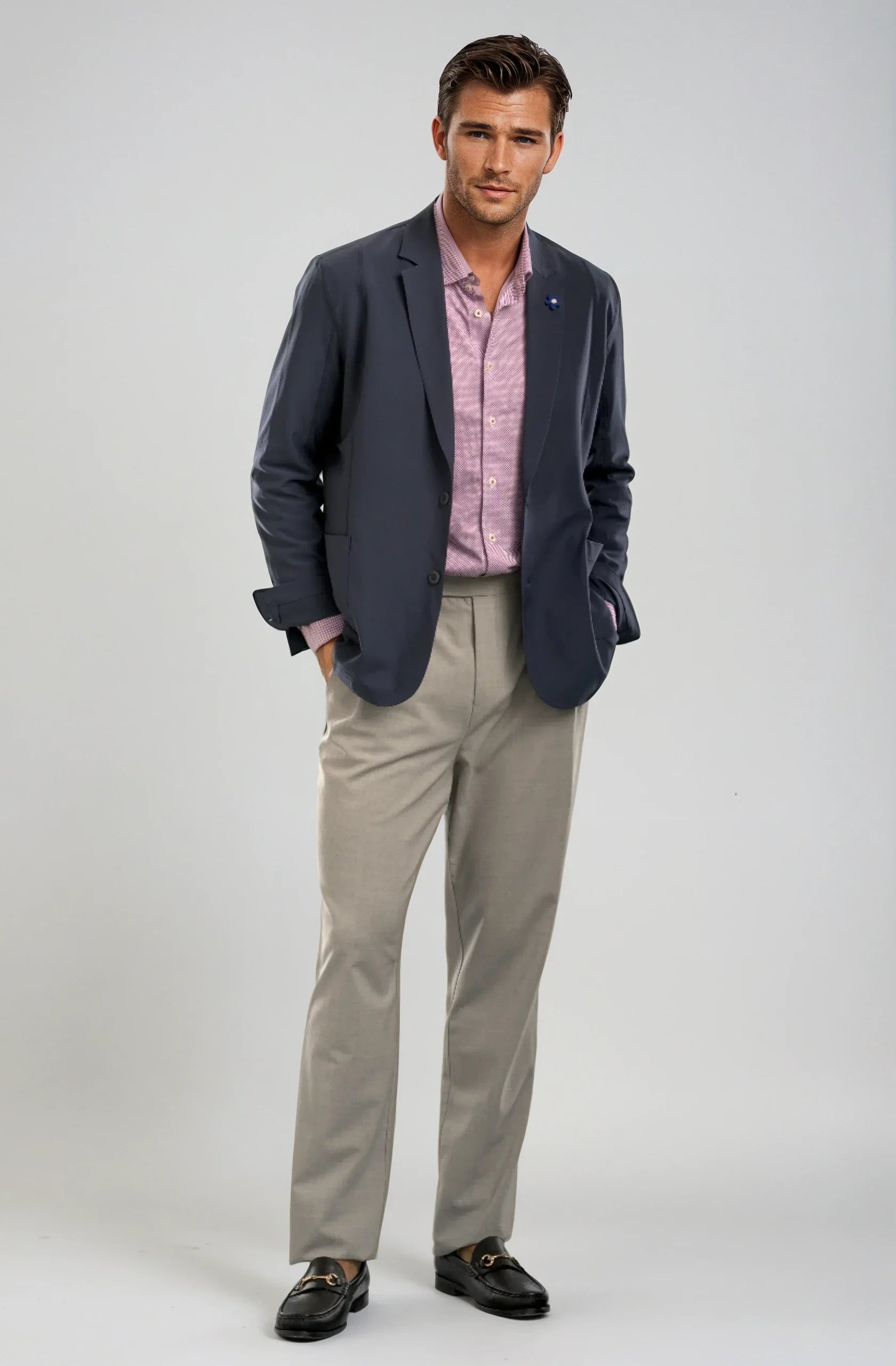 Buki Tech Travel Blazer - Navy, view 6