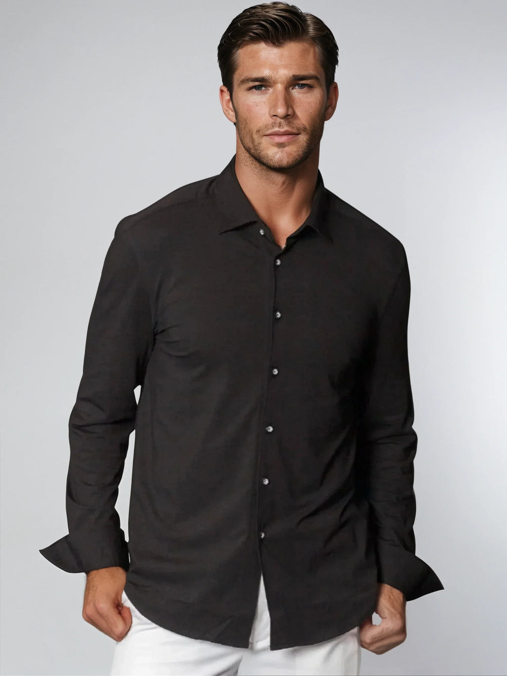 Buki Buki Cinqo 'Single Shot' Long Sleeve Shirt - Black — main product shot