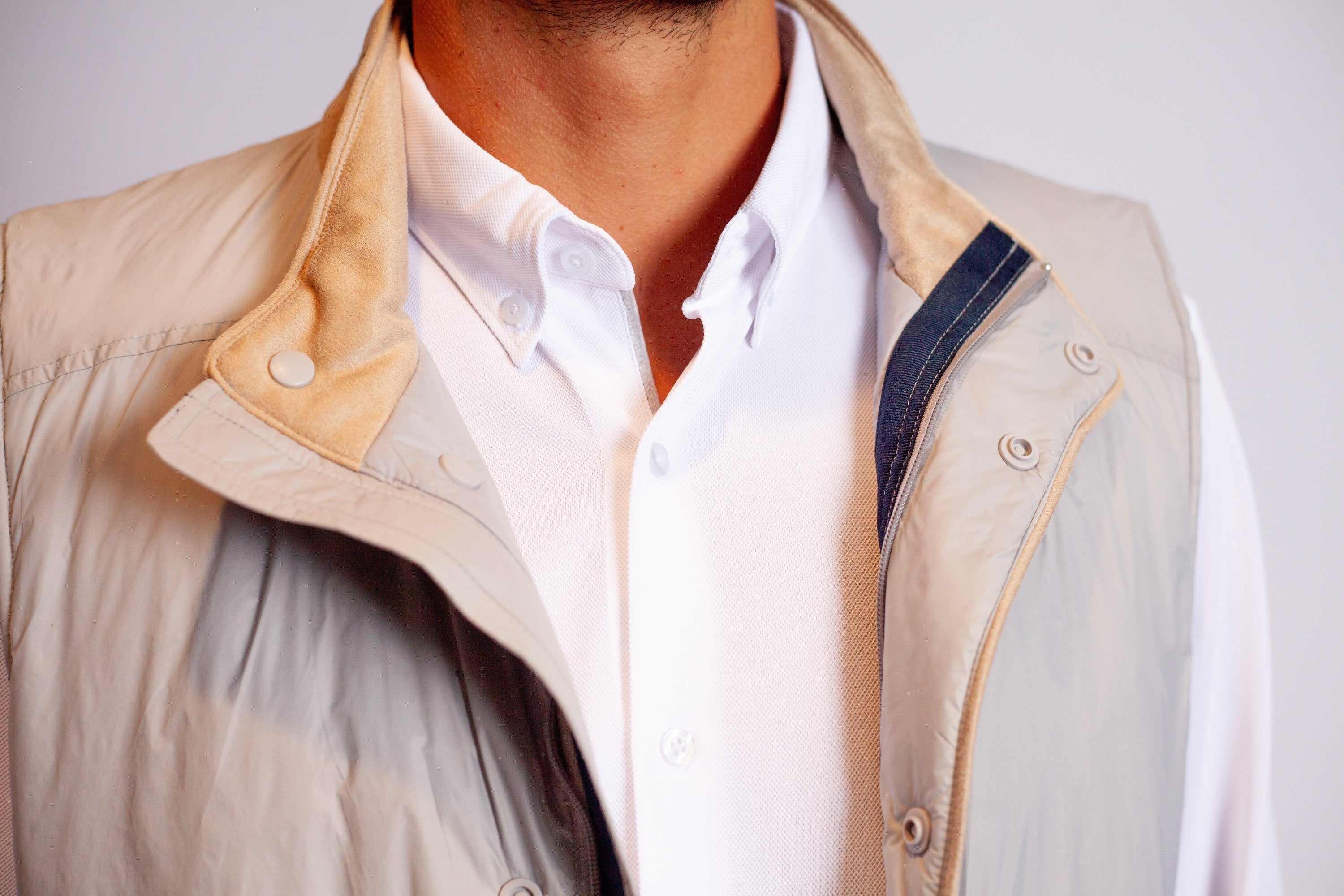 Buki Buki Tech Vest - Silver Grey — back view