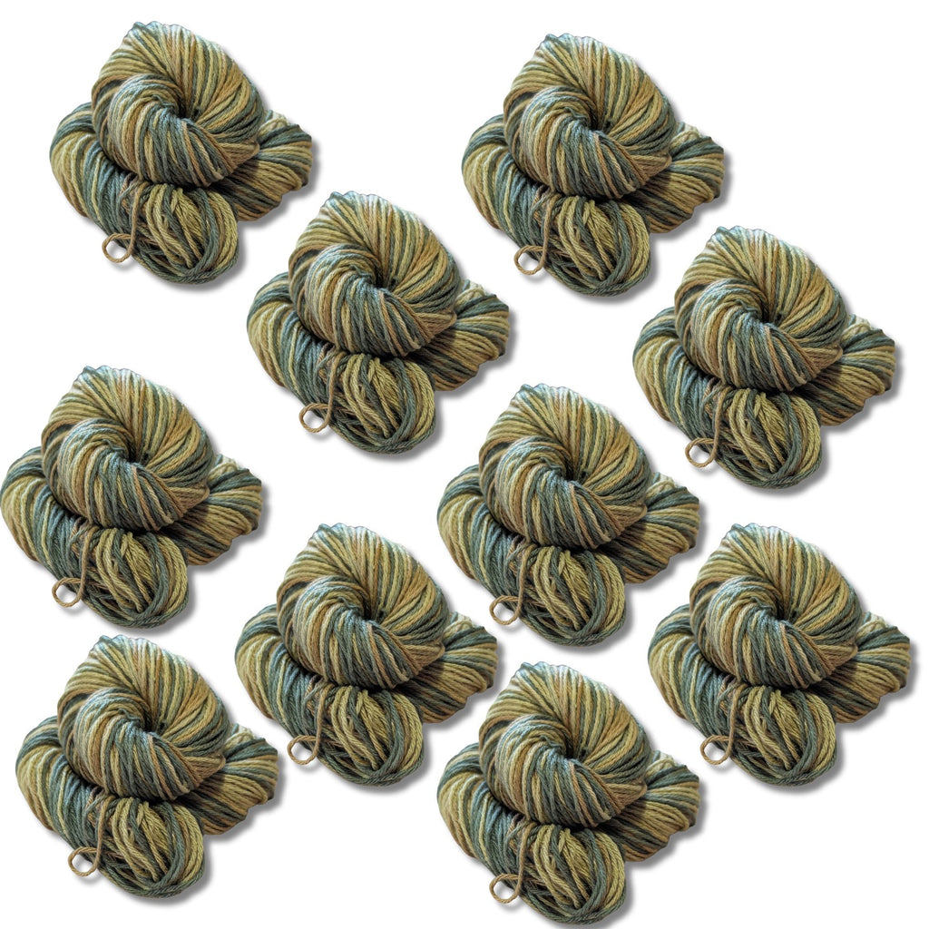 Darn Good Yarn Yarn Lovers 10 Pack Bulk Yarn Bundle — product on model