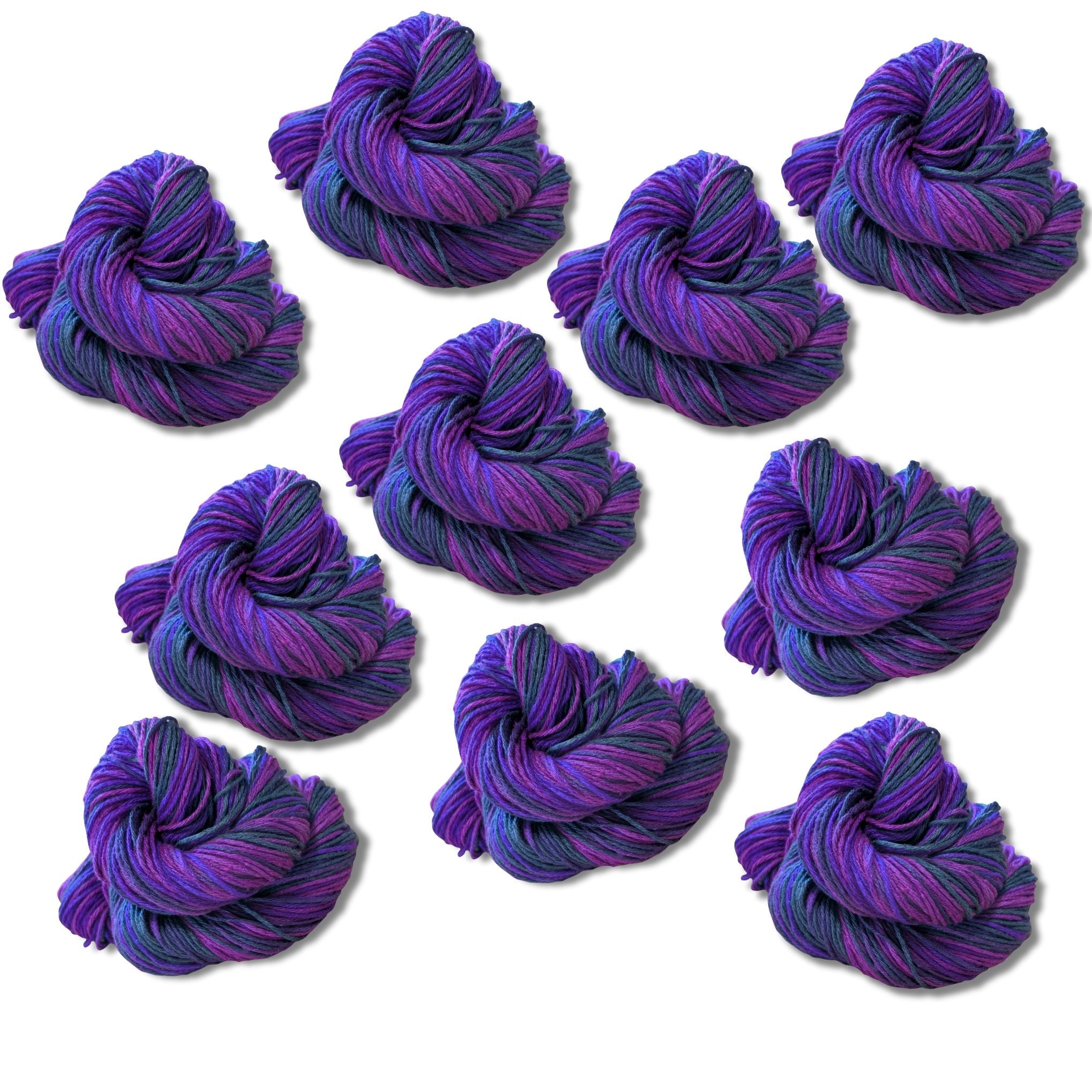 Darn Good Yarn Yarn Lovers 10 Pack Bulk Yarn Bundle — flat-lay composition