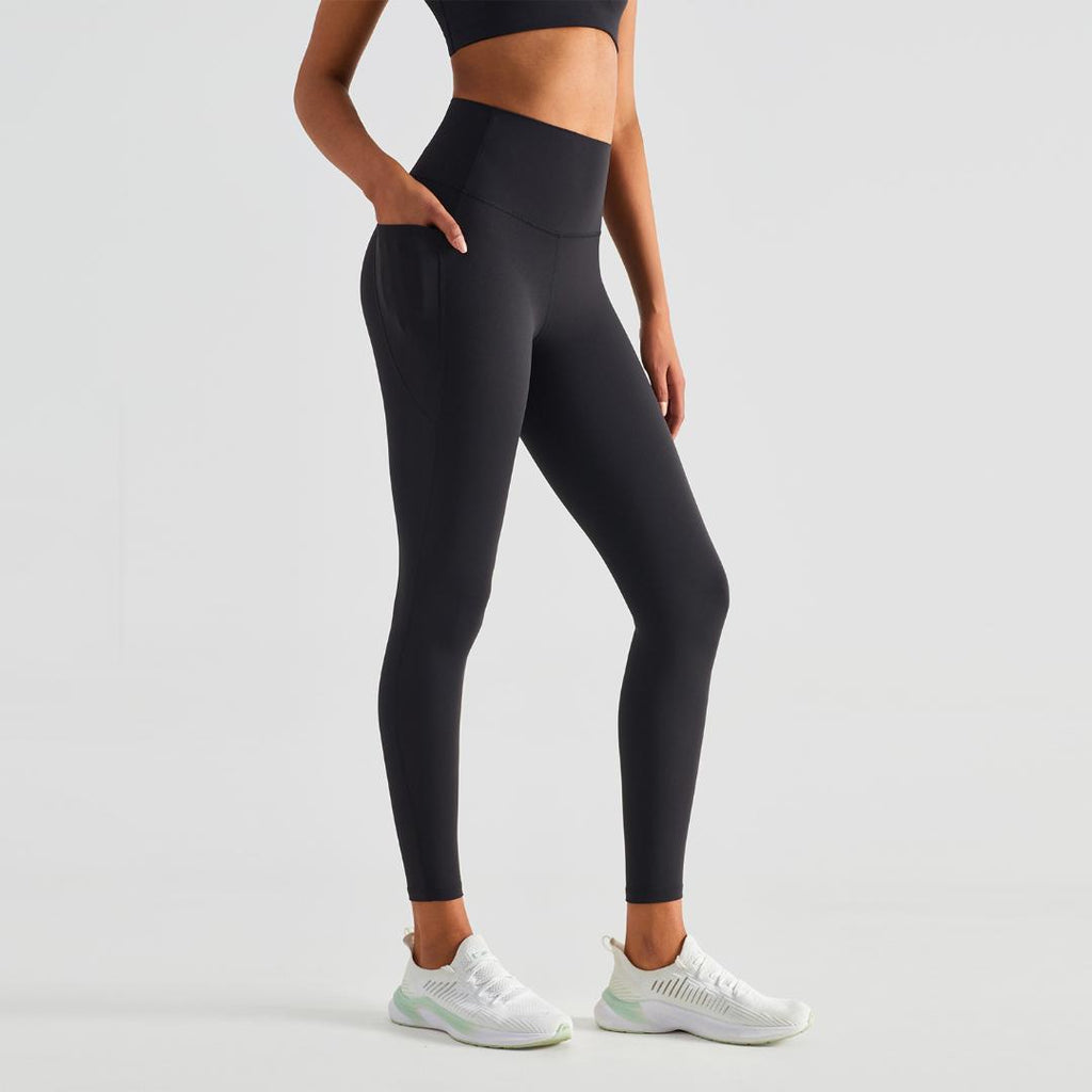 BLACKOUT BARBELL Koa Legging (Black) — main product shot