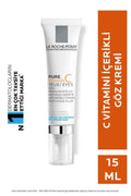 La Roche Posay Redermic C Yeux Anti-Aging Eye Cream with Vitamin C & Hyaluronic Acid - 15ml