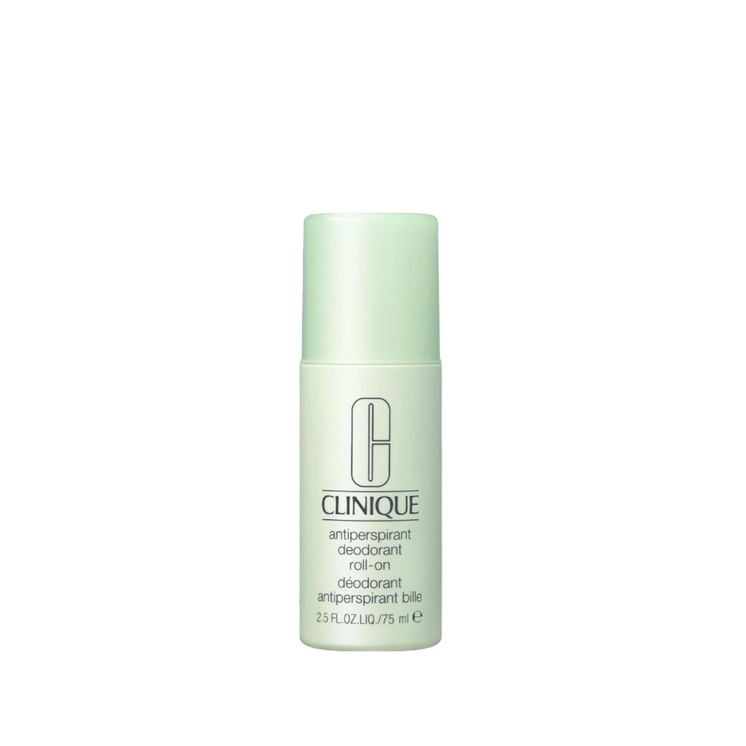Clinique Antiperspirant Deodorant Roll-On - Long-Lasting Protection, 75 ml, Trusted Dermatologically Tested Brand for Daily Use