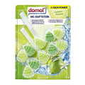 Domol Toilet Cleaning Block - Lemon Freshness Scent, Long-Lasting Fragrance, Limescale Prevention, 110g
