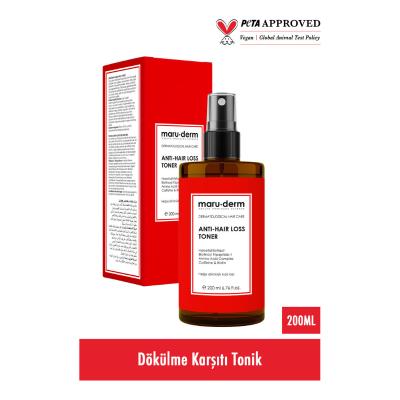 Maruderm Hair Loss Treatment Tonic - Biotin & Caffeine | 200 ml