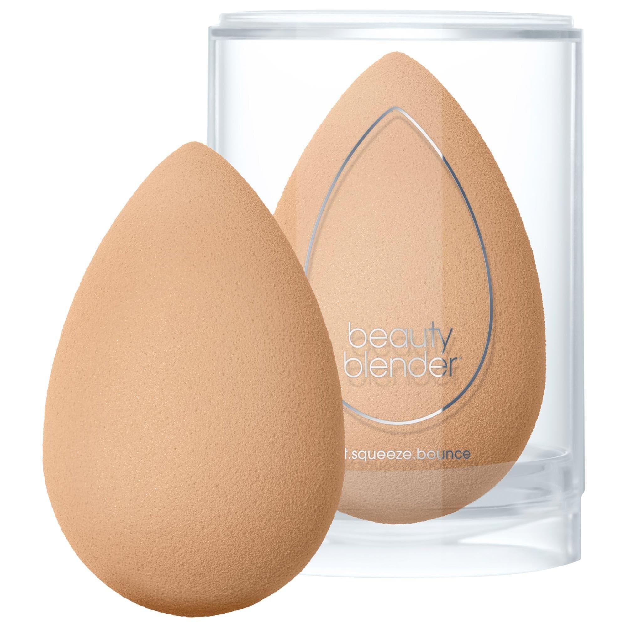 Beautyblender Nude Cosmetic Sponge Applicator - Flawless Makeup Application, Reusable & Edgeless
