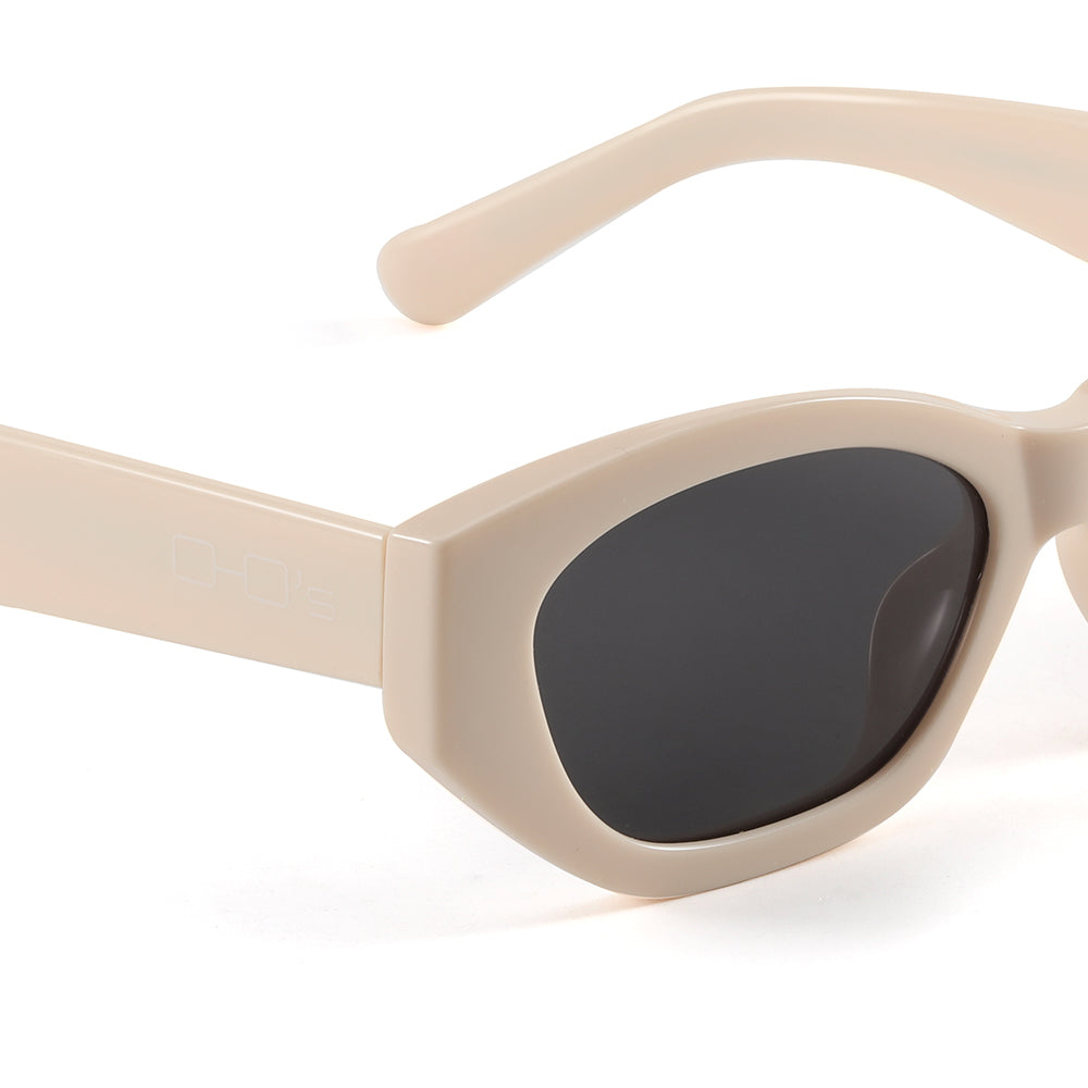 OHO's OHO's CHIC Sunglasses — Polished Sleek Frames — OHO's branding close-up