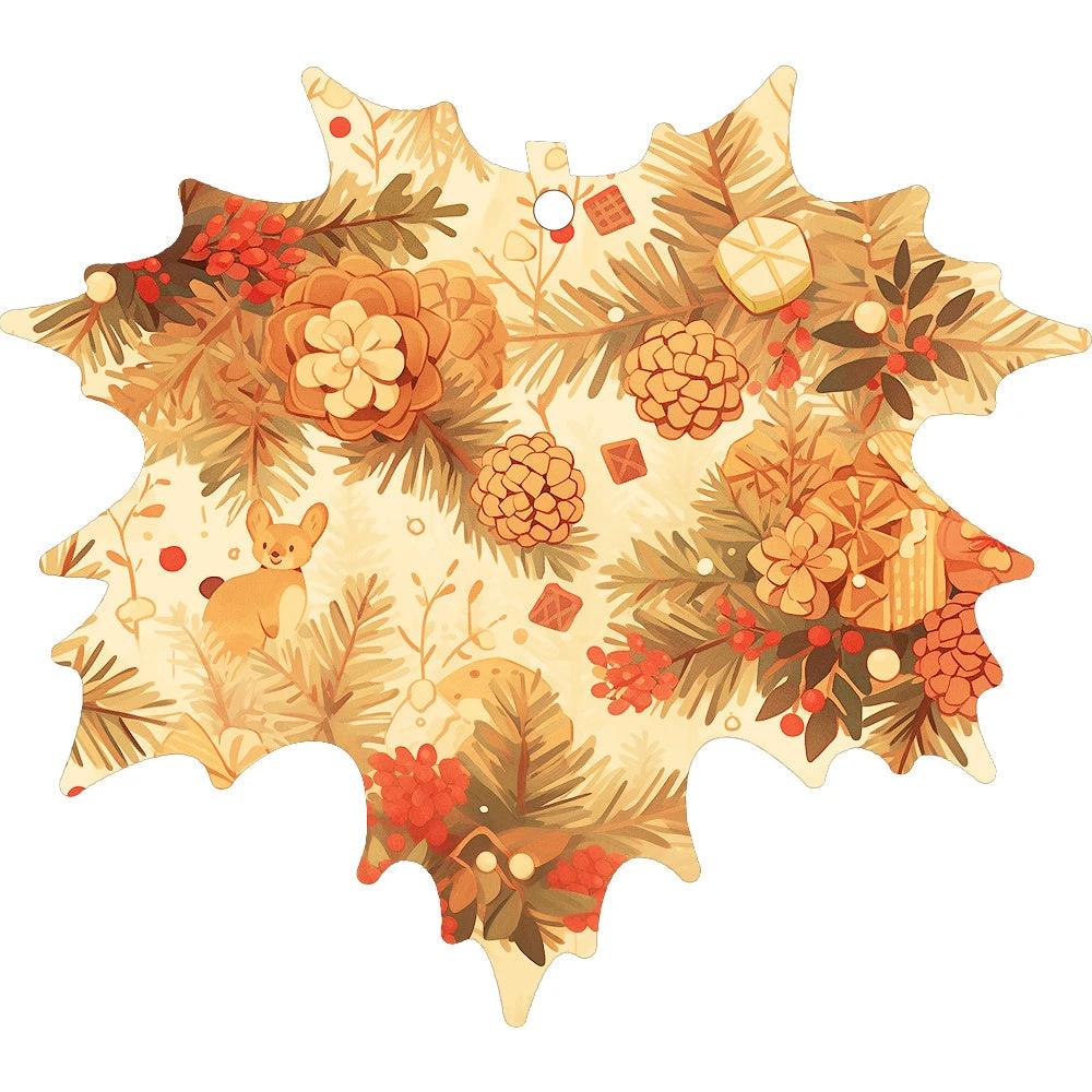 Mandotos Christmas Car Pendant Hanging Ornament for Car and Home Decoration Festive Holiday Decor