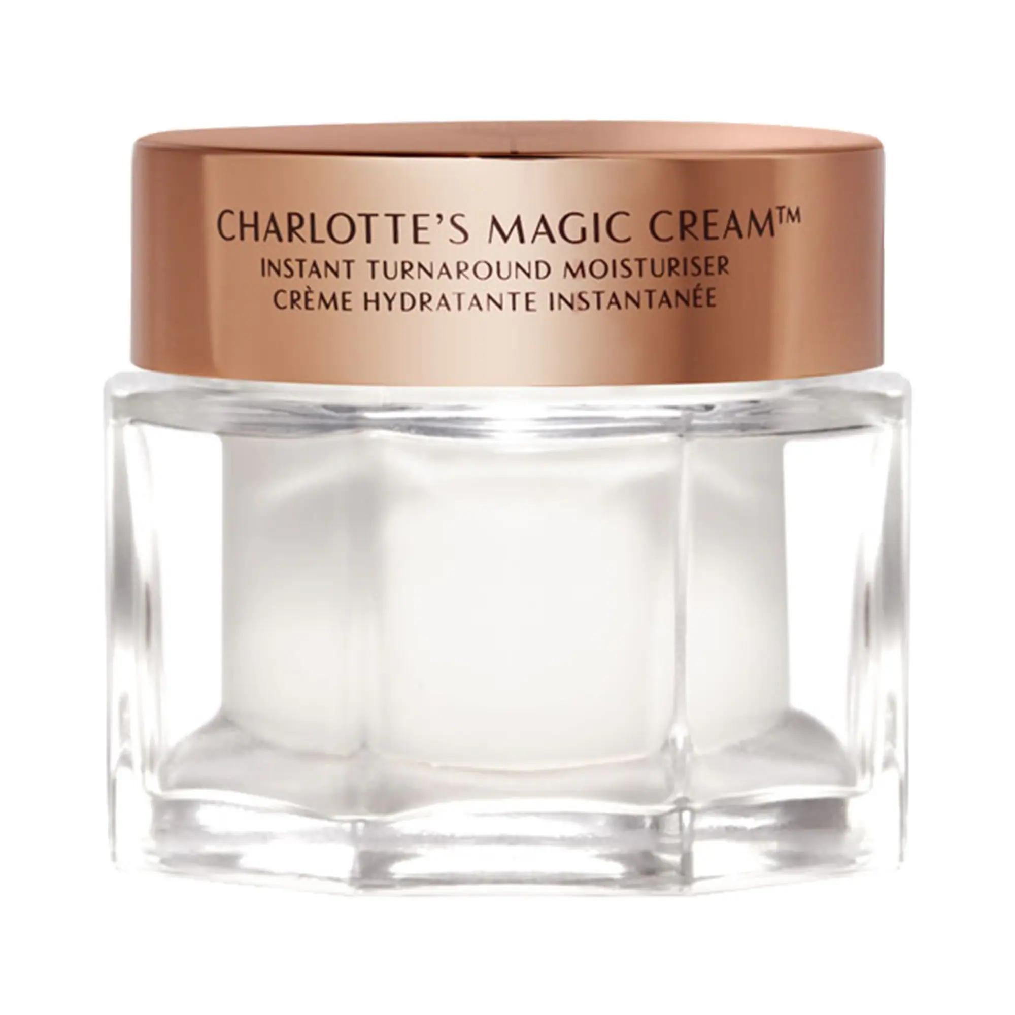 Charlotte Tilbury Magic Cream Anti-Aging Moisturizer with Hyaluronic Acid & Peptides