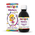Nutrigen Elderberry Syrup Supplement for Kids - Immune System Support, 6.76 fl oz