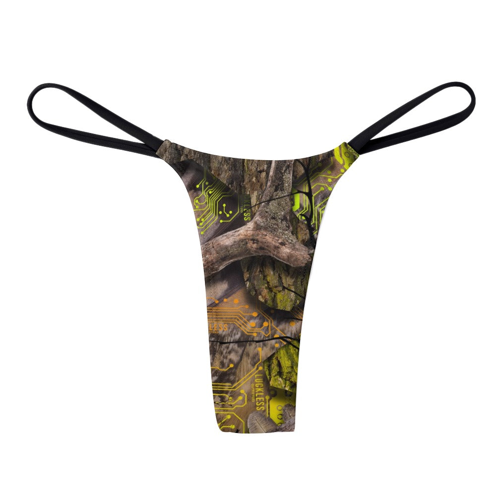 Luckless Outfitters Luckless Proto Camo Yoga Thong — main product shot