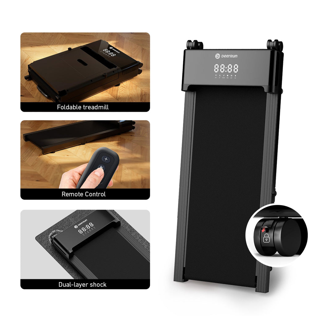 DeerRun Z20 Foldable Walking Pad Treadmill – Ultra Compact with LED Display – DeerRun®, view 10