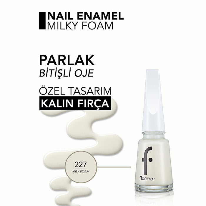 Flormar Nail Enamel 227 - Easy Application | 1 Piece