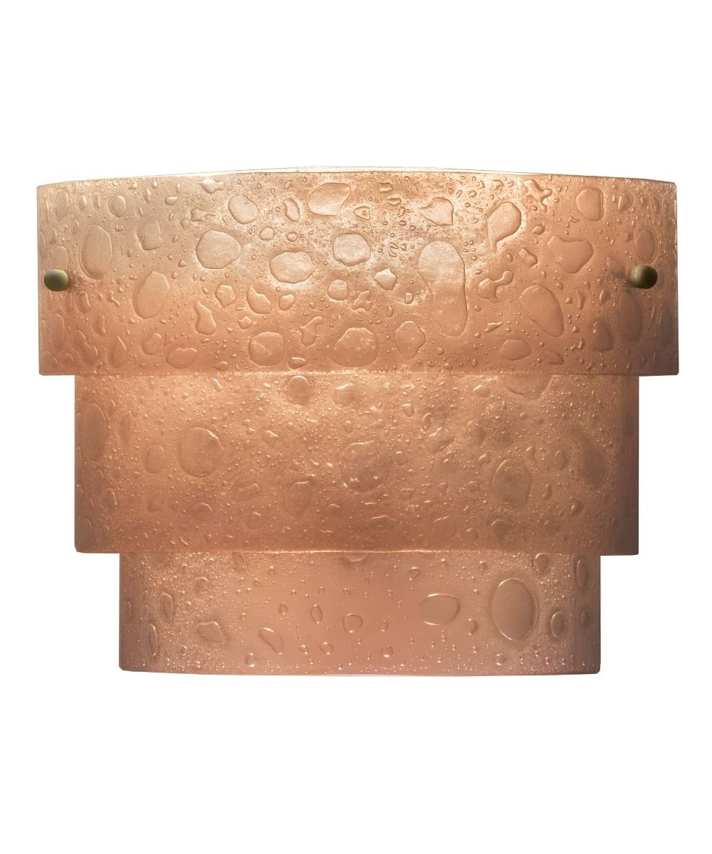 Cirrus 13"W 1-Light Bubble Bronze Finish with Bronze Bubble Glass Shade Wall Sconce Light Fixture – LampsUSA