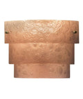 Cirrus 13"W 1-Light Bubble Bronze Finish with Bronze Bubble Glass Shade Wall Sconce Light Fixture – LampsUSA