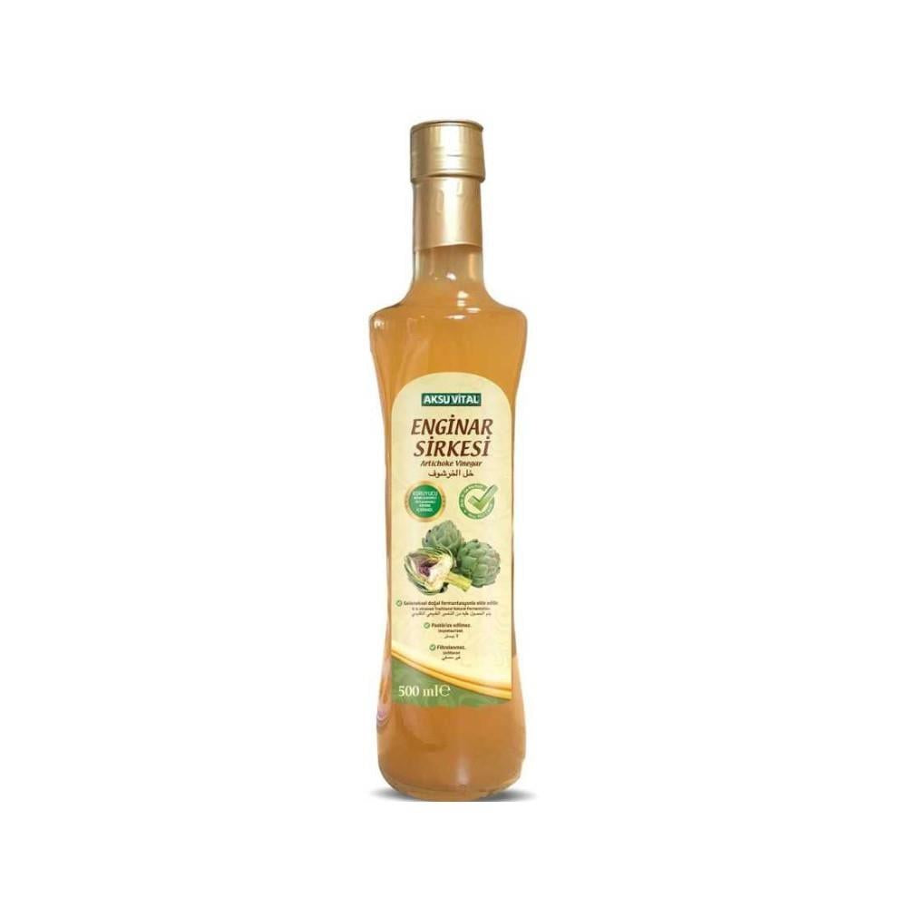 Aksu Vital Artichoke Vinegar 500ml - Natural Health Supplement with Traditional Fermentation