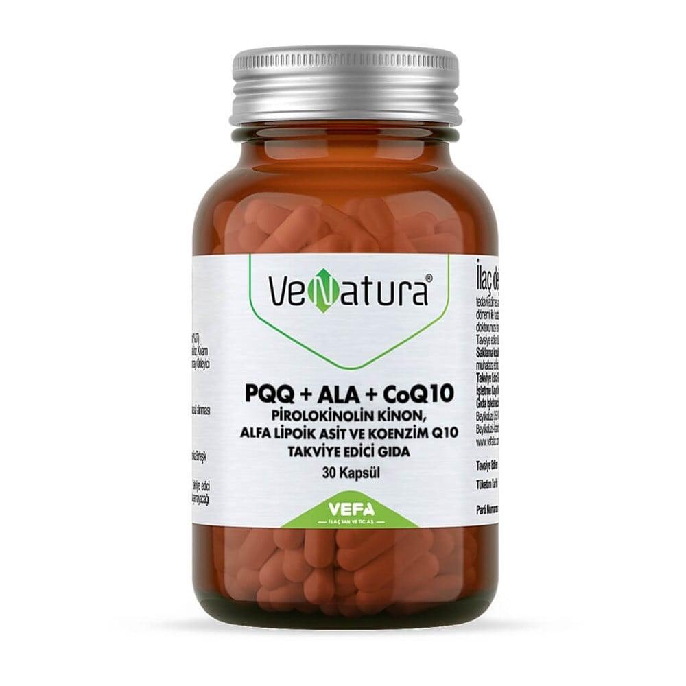 VeNatura PQQ + ALA + CoQ10 - 30 Capsules