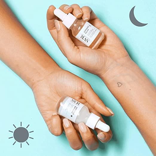 SVR Ampoule Refresh: Anti-Wrinkle Eye Cream - Reduce Fine Lines, Moisturize & Refresh Sensitive Skin - Caffeine + Metal Applicator