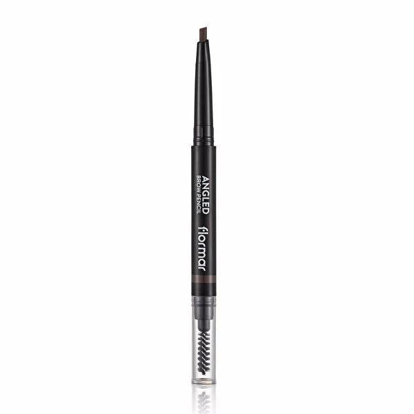 Flormar Angled Brow Pencil - Precise Eyebrow Shaping & Filling Makeup Tool