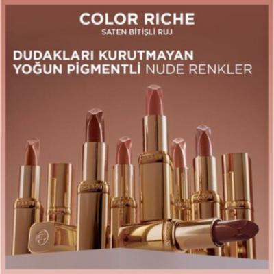 Loreal Color Riche Nude Intense - 601 Worth It | Lipstick