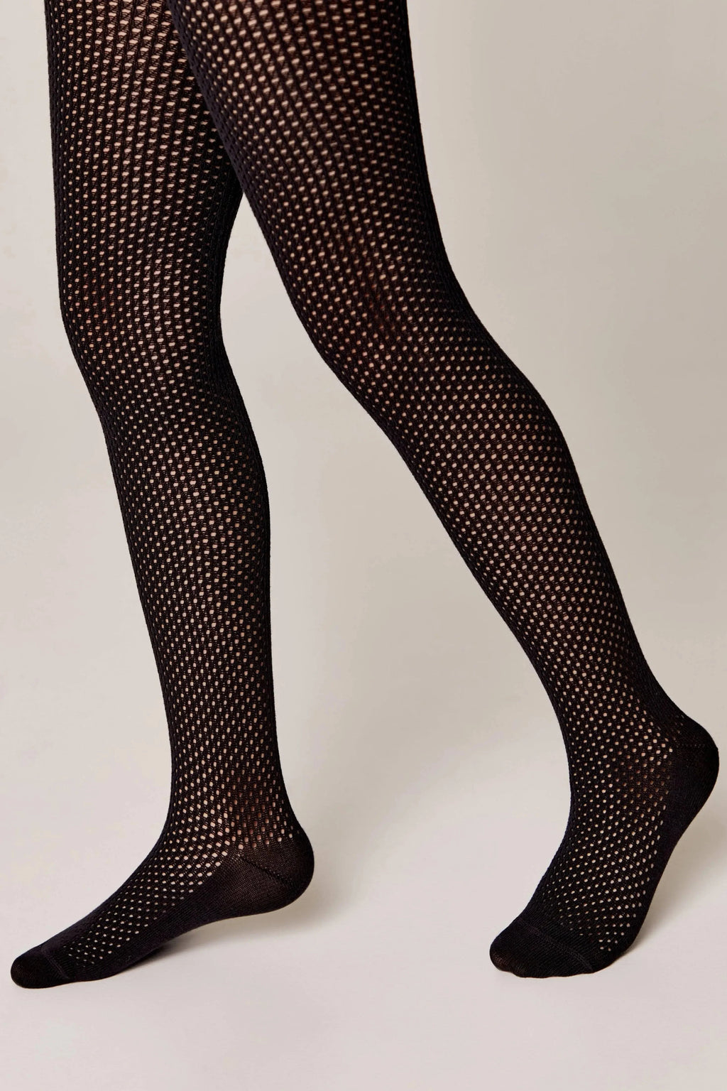 TheRanok.com Conte-Kids Cotton Tights Miss 616 - Mesh Pattern — product on model