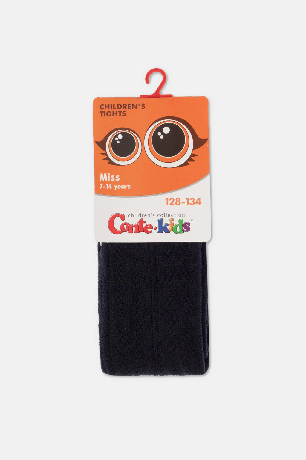 TheRanok.com Conte-Kids Cotton Tights Miss 617 - Lace Pattern — back view