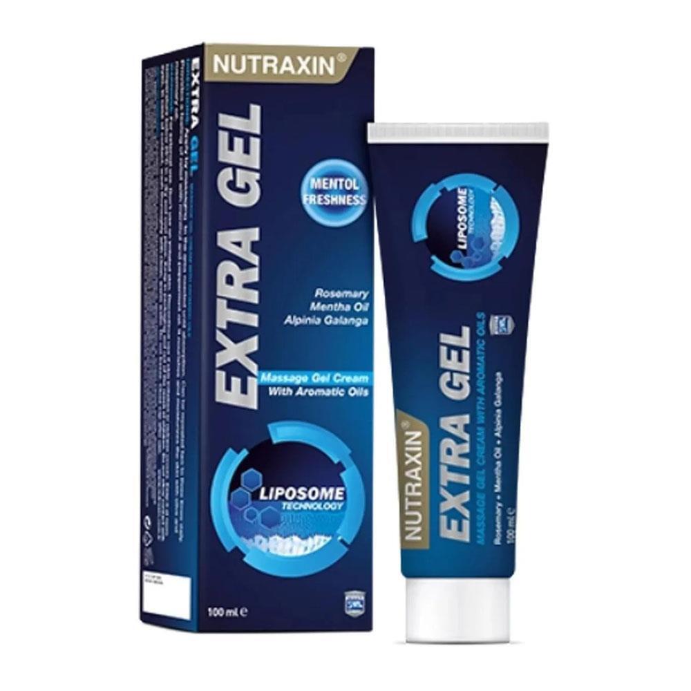 Nutraxin Extra Gel 100ml - Topical Pain Relief Gel with Glucosamine & Herbal Extracts