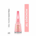 Flormar Jelly Look Nail Polish - High-Pigment, Gel Finish, Long-Lasting - Milky Pinky