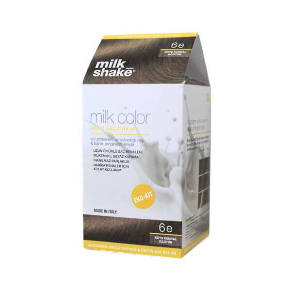 Milk Shake 6E Koyu Kumral Egzotik Hair Dye - Long-Lasting, Natural Ingredients, Easy Application