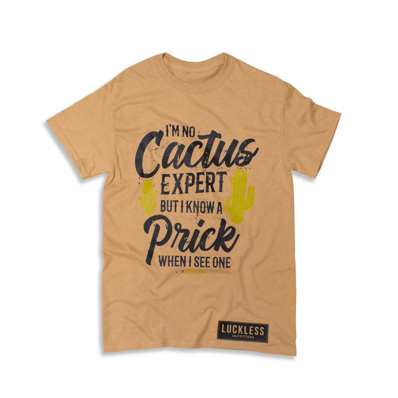 Luckless Outfitters Cactus Expert Tee — main product shot