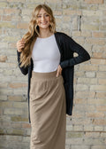 Inherit Co. Cally Open Front Cardigan - FINAL SALE — lifestyle context
