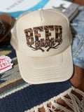 Wild Junkie Camo Print Beer Season Trucker Hat — main product shot