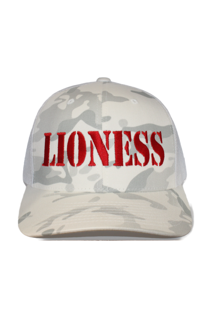 Pretty Little Patriot Pretty Little Patriot Lioness Hat -clearance — lifestyle worn / used context