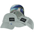 The Heartbeat Brand Camping Hat - Low Profile - Dad Hat - Heather Gray / Gray - Soft Trucker Mesh — main product shot